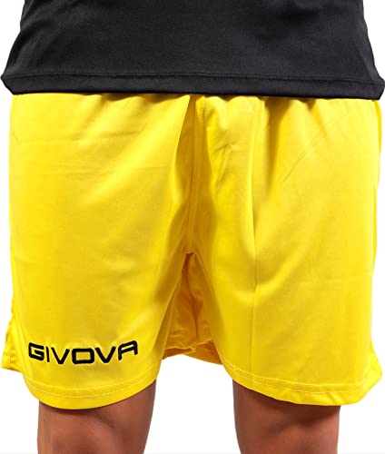 GIVOVA Herren Kurze Hose Short Capo, gelb, XL, P018 von Givova