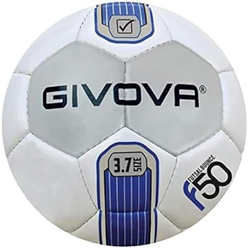 Givova, ballon futsal bounce f50, hellblau/silver, 3.7 von Givova