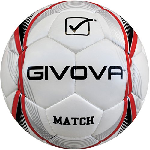 Givova, ballon match, rot/schwarz, 4 von Givova