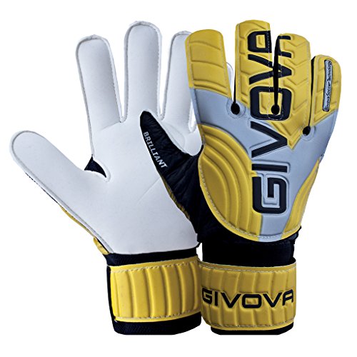 Givova, handschuh brilliant, gelb/schwarz, 8 von Givova