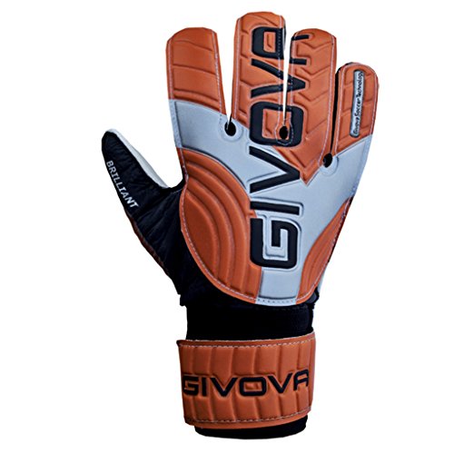 Givova, handschuh brilliant, orange/schwarz, 11 von Givova