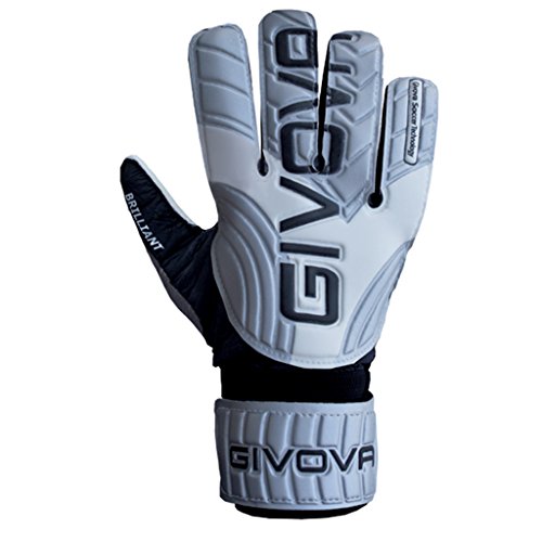Givova, handschuh brilliant, silver/schwarz, 10 von Givova