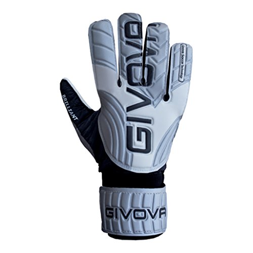 Givova, handschuh brilliant, silver/schwarz, 11 von Givova