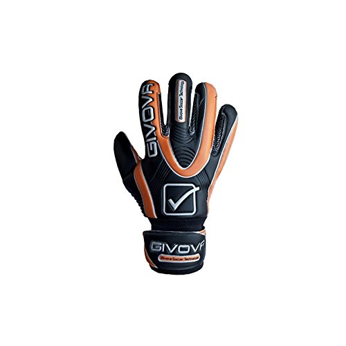 Givova, handschuh prokeeper, schwarz/orange, 8 von Givova