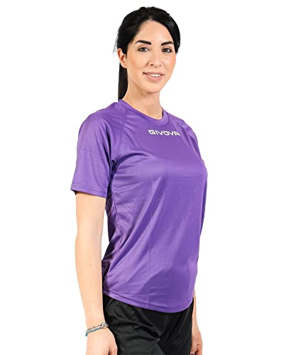 Givova - MAC01 Sport T-shirt, violett, 2XL von Givova