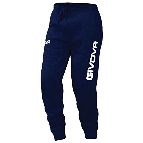 Givova Herren Trousers Made of Cotton. Moon Turnhose, Blau, M EU von Givova