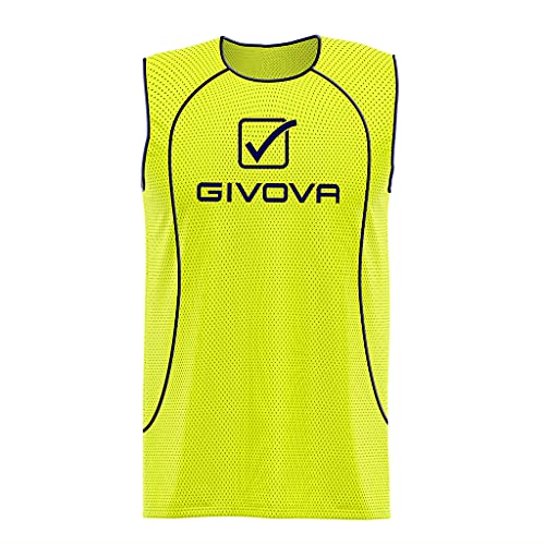 Givova, jacke fluo sponsor " big logo", gelb fluo, S/M von Givova