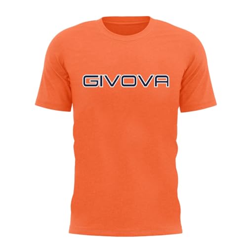 Givova, t-shirt spot, orange fluo, 2XL von Givova