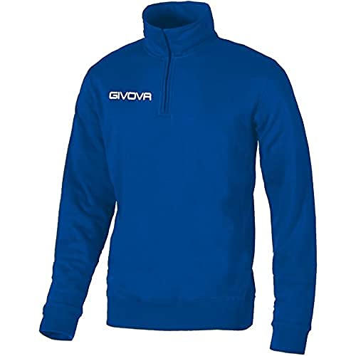 Givova, technische hemd (half zip), blau, 4XL von Givova