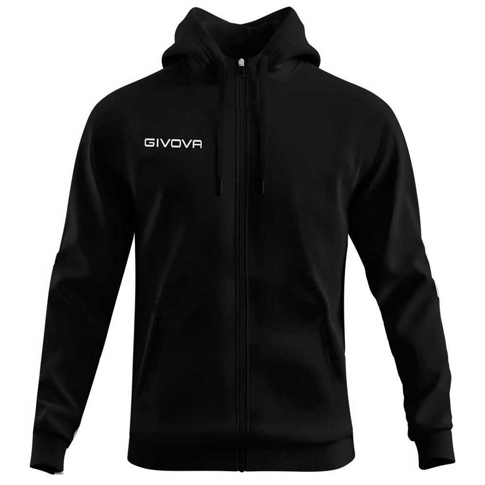 Givova 500 Full Zip Sweatshirt Schwarz 4XL Mann von Givova