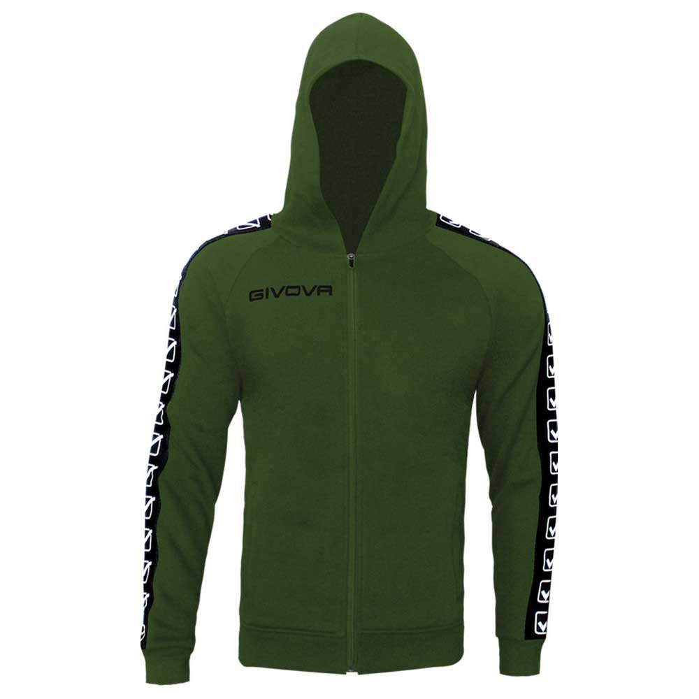 Givova Band Full Zip Sweatshirt Grün 2XL Mann von Givova
