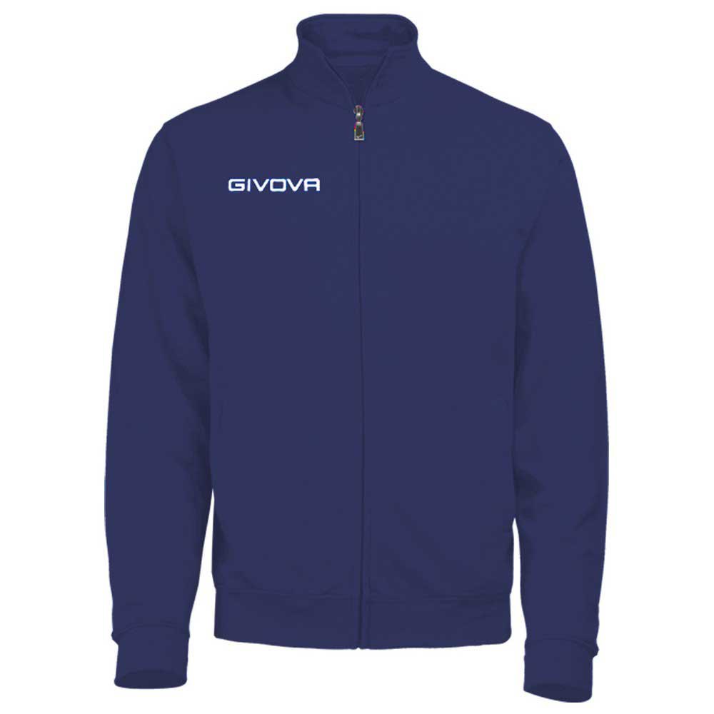 Givova Citta´ Full Zip Sweatshirt Blau L Mann von Givova