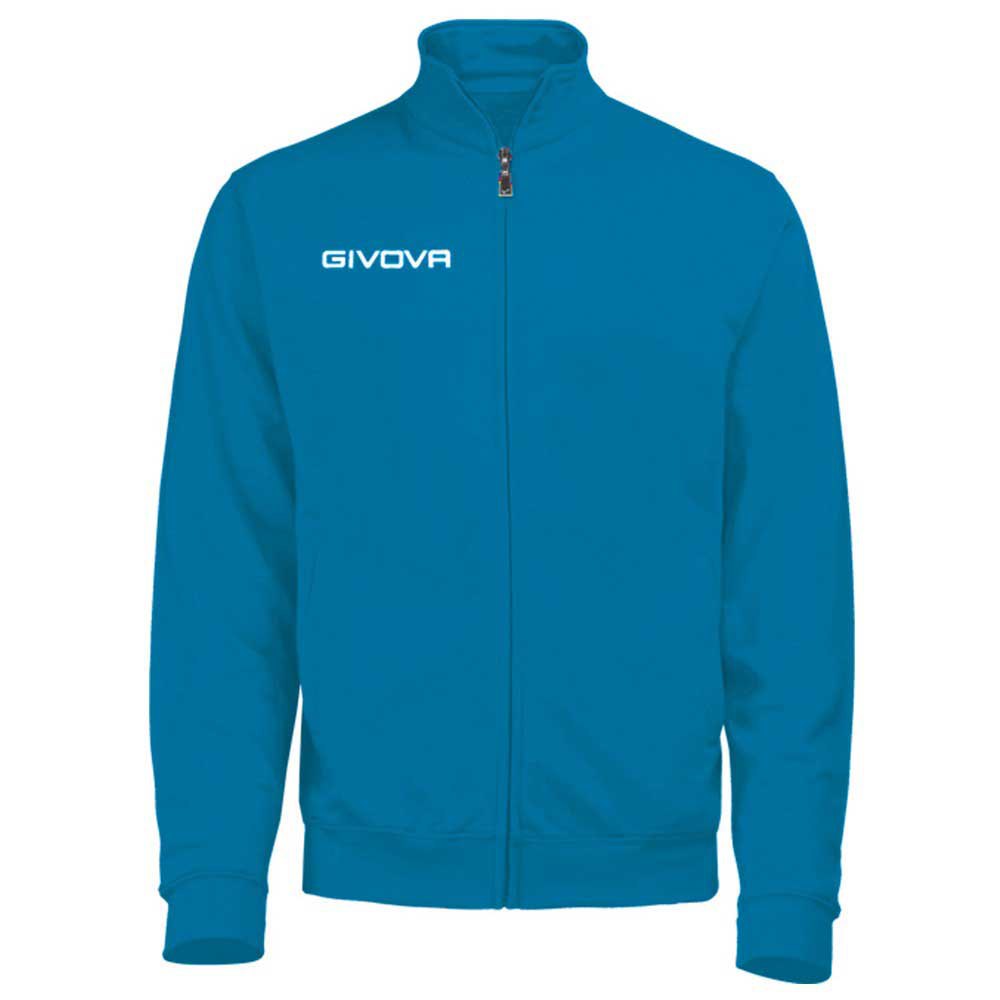 Givova Citta´ Full Zip Sweatshirt Blau S Mann von Givova