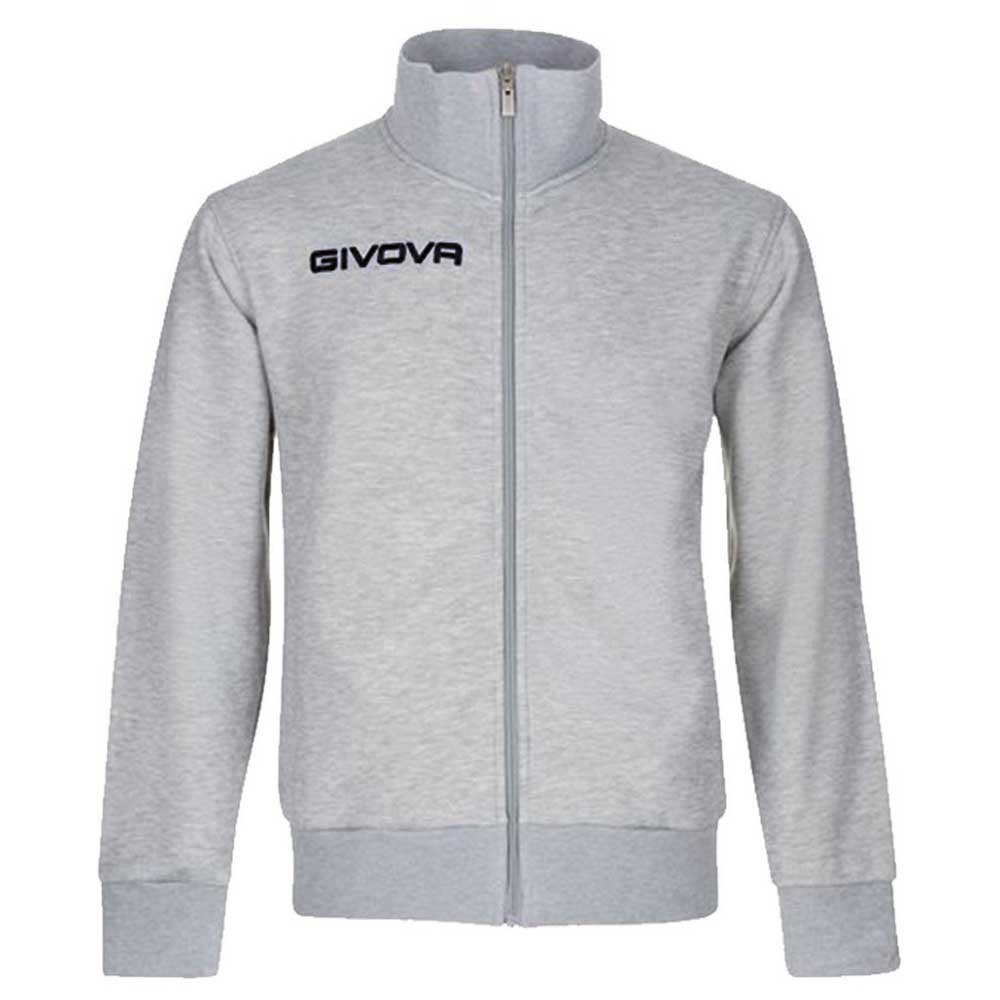 Givova Citta´ Full Zip Sweatshirt Grau 2XL Mann von Givova