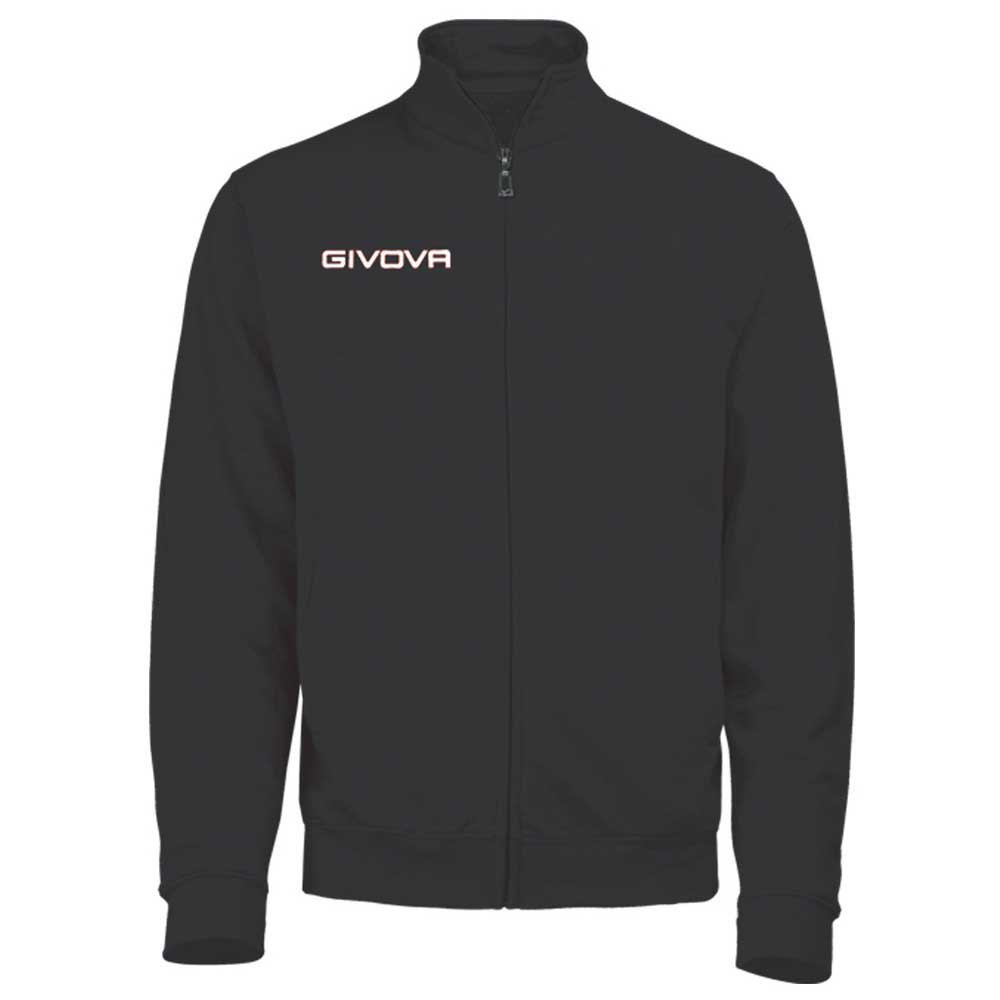 Givova Citta´ Full Zip Sweatshirt Schwarz 2XL Mann von Givova
