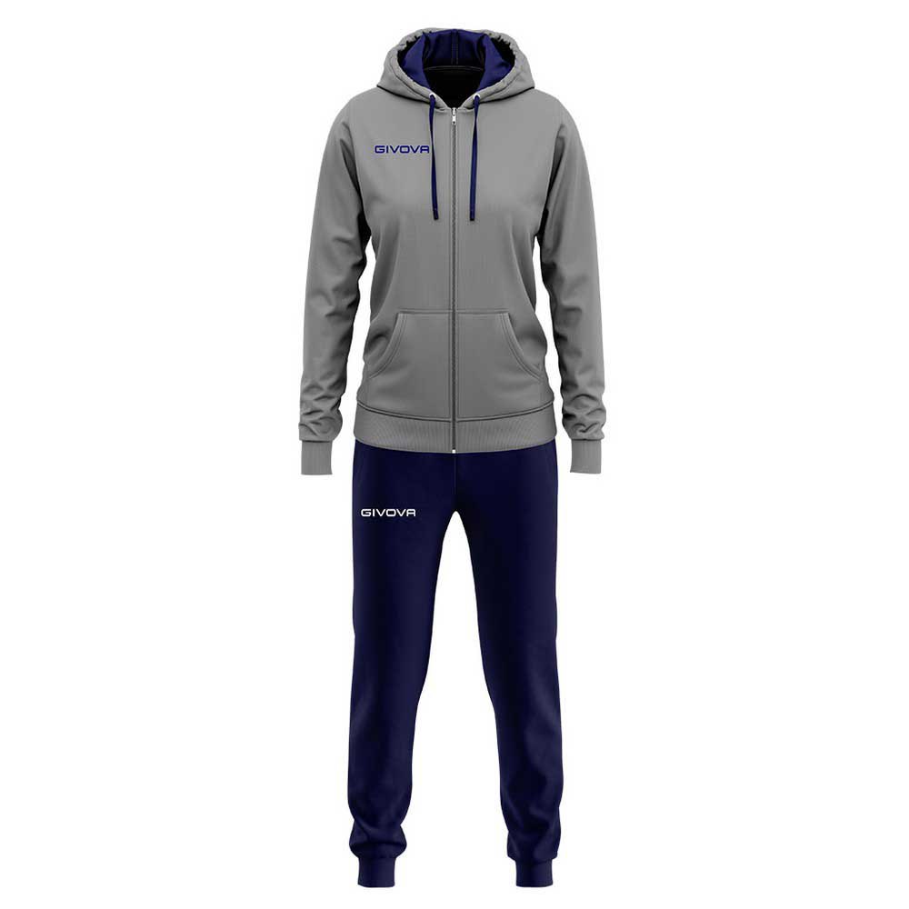 Givova Donna Track Suit Blau,Grau 8-10 Years Frau von Givova