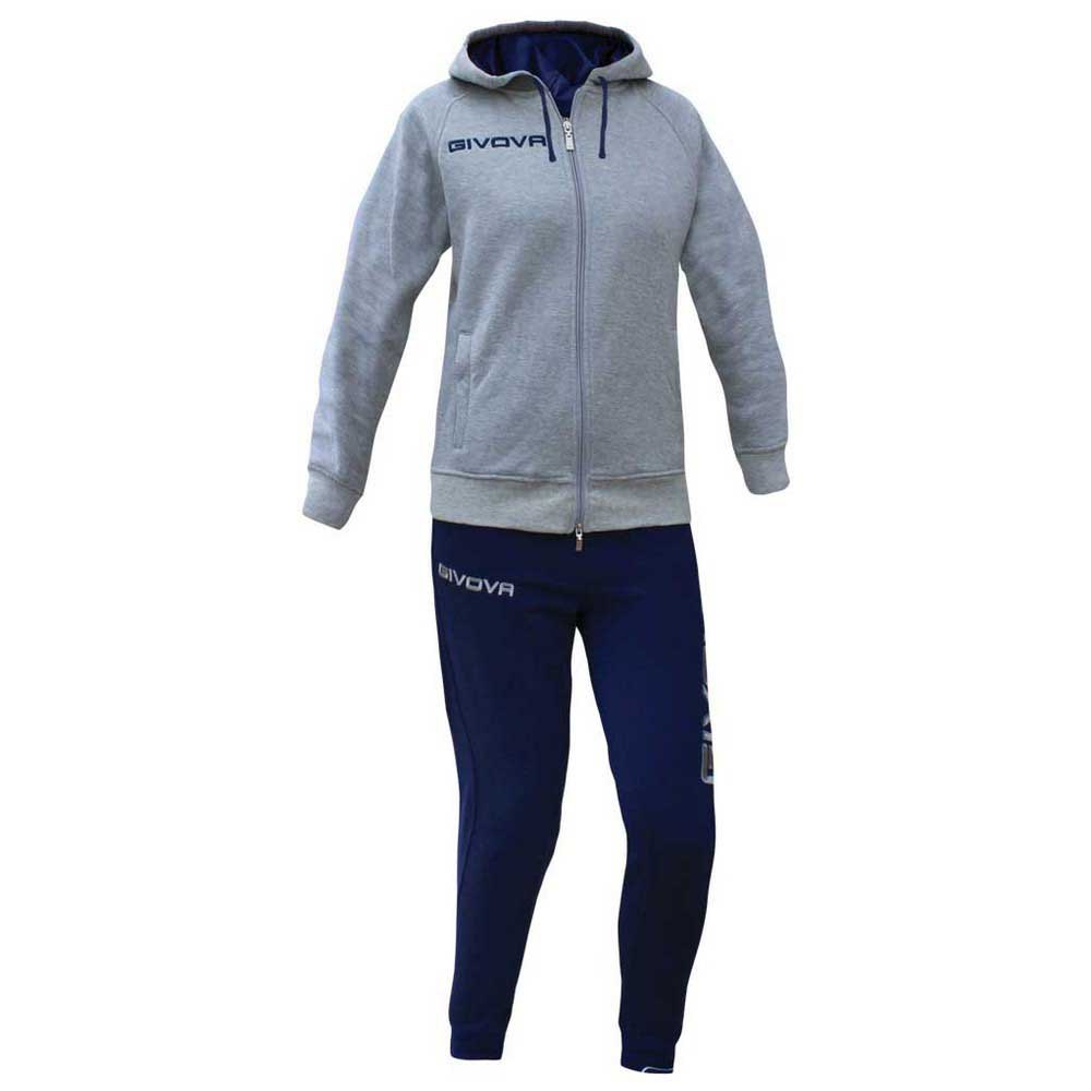 Givova Donna Track Suit Blau,Grau S Frau von Givova