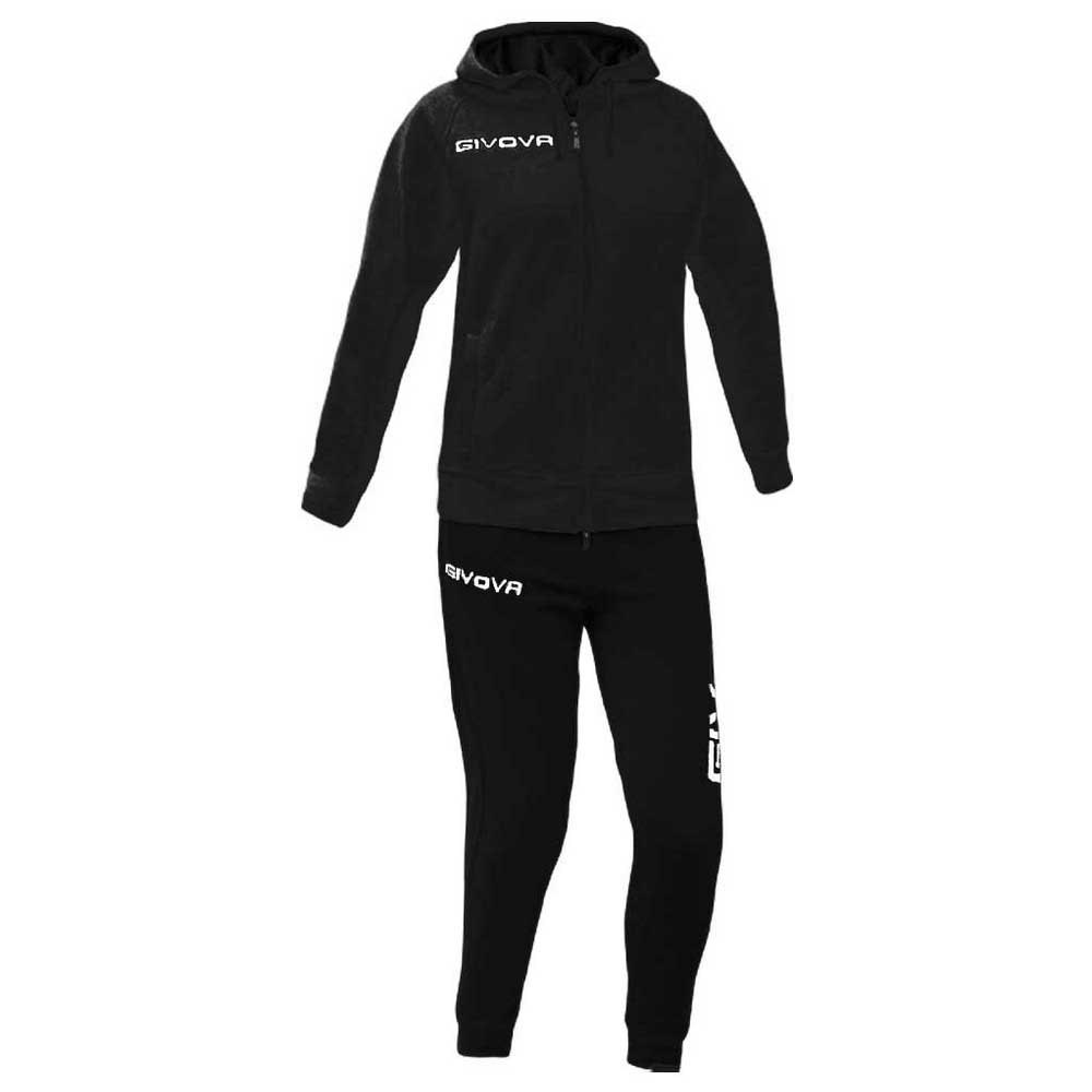 Givova Donna Track Suit Schwarz 2XL Frau von Givova