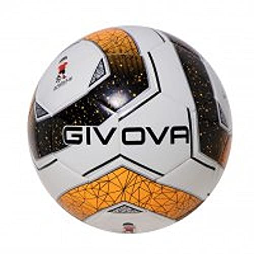 Givova Fußball Akademie Schule,3,Schwarz/Fluo Orange,Unisex von Givova