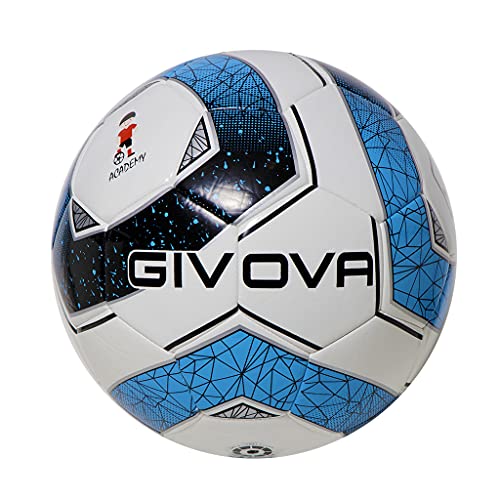 Givova Fußball Akademie Schule,3,Schwarz/hellblau,Unisex von Givova