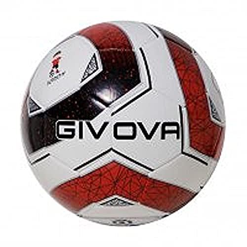 Givova Fußball Akademie Schule,4,Schwarz/Rot,Unisex von Givova