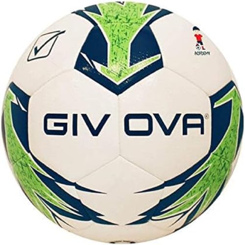 Givova Fußball Akademiepfeil,3,Fluogrün/Blau,Unisex von Givova