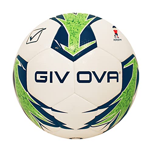 Givova Fußball Akademiepfeil,4,Fluogrün/Blau,Unisex von Givova