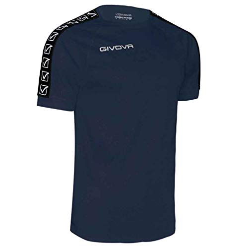 GIVOVA Herren Hemd T-Shirt Poly Band, blau, 2XS, BA02_1 von Givova