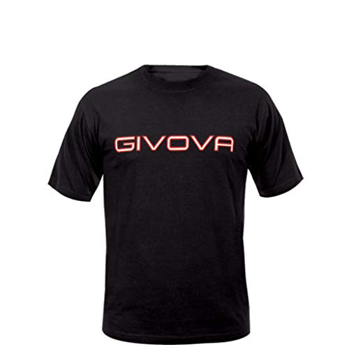 GIVOVA Herren Hemd T-Shirt Spot, schwarz, S, MA008_1 von Givova