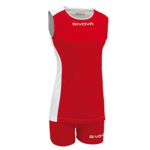 Givova Kitv06 T-Shirt, Rosso-Bianco, XL von Givova