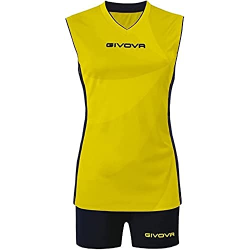 Givova Kitv08 T-Shirt, Neongelb/Fuchsia, S von Givova