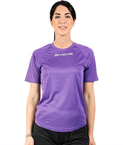 Givova - MAC01 Sport T-shirt, violett, L von Givova