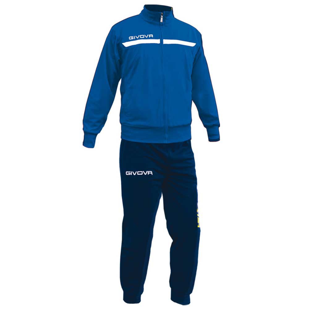 Givova One Track Suit Blau 2XL Mann von Givova