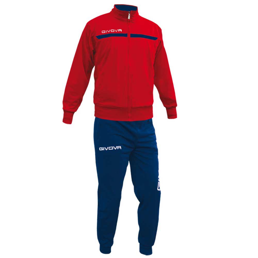 Givova One Track Suit Rot,Blau 3XL Mann von Givova