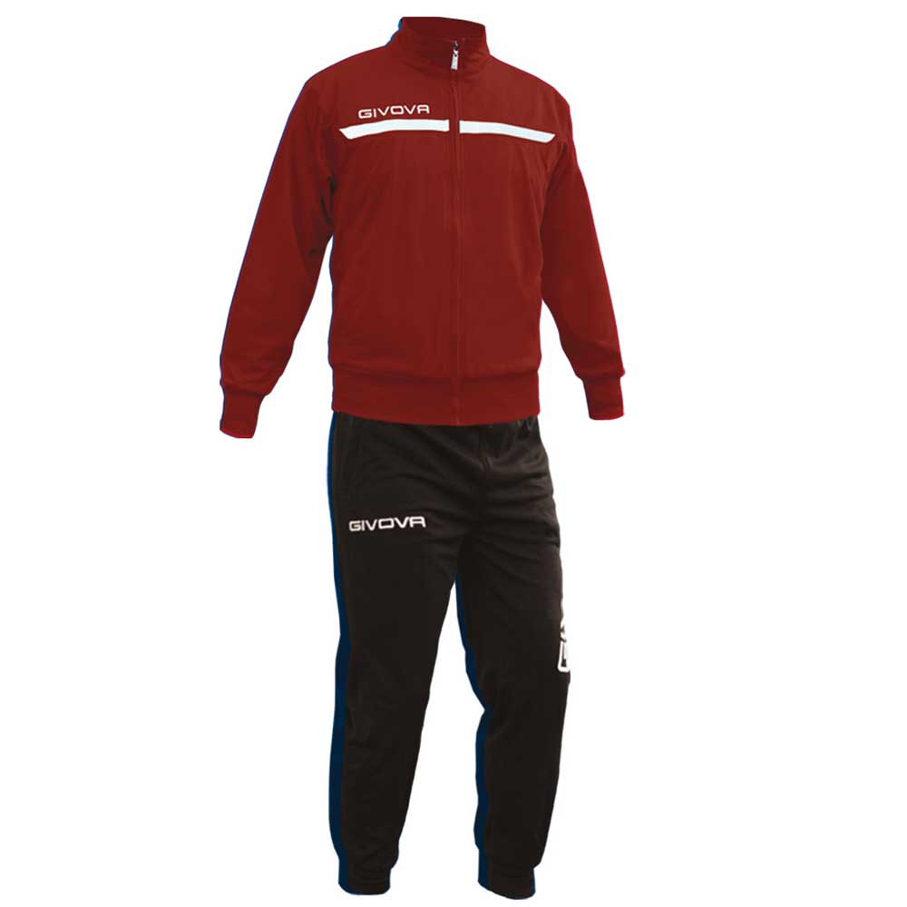 Givova One Track Suit Rot,Schwarz XL Mann von Givova