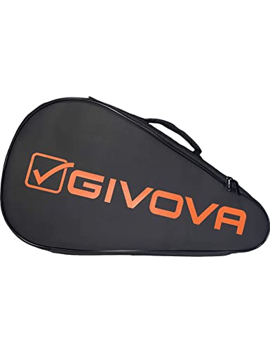 Givova Padel Tasche SCHWARZ/Fluo ORANGE, EINZIGARTIG von Givova