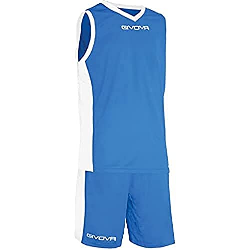 Givova Herren Power Basketball-Kits, Multicolore (Azzurro/Bianco), XXS von Givova