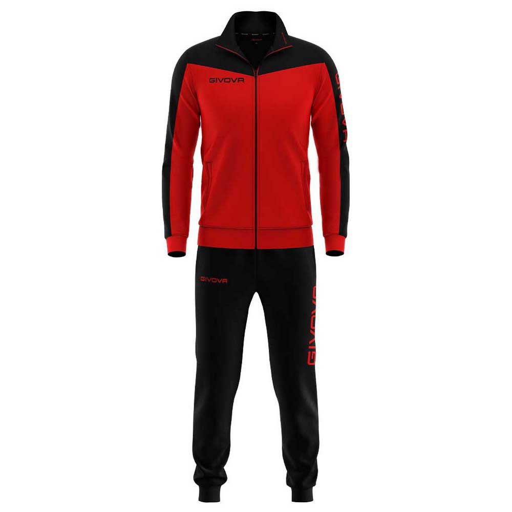 Givova Roma Track Suit Rot M Mann von Givova