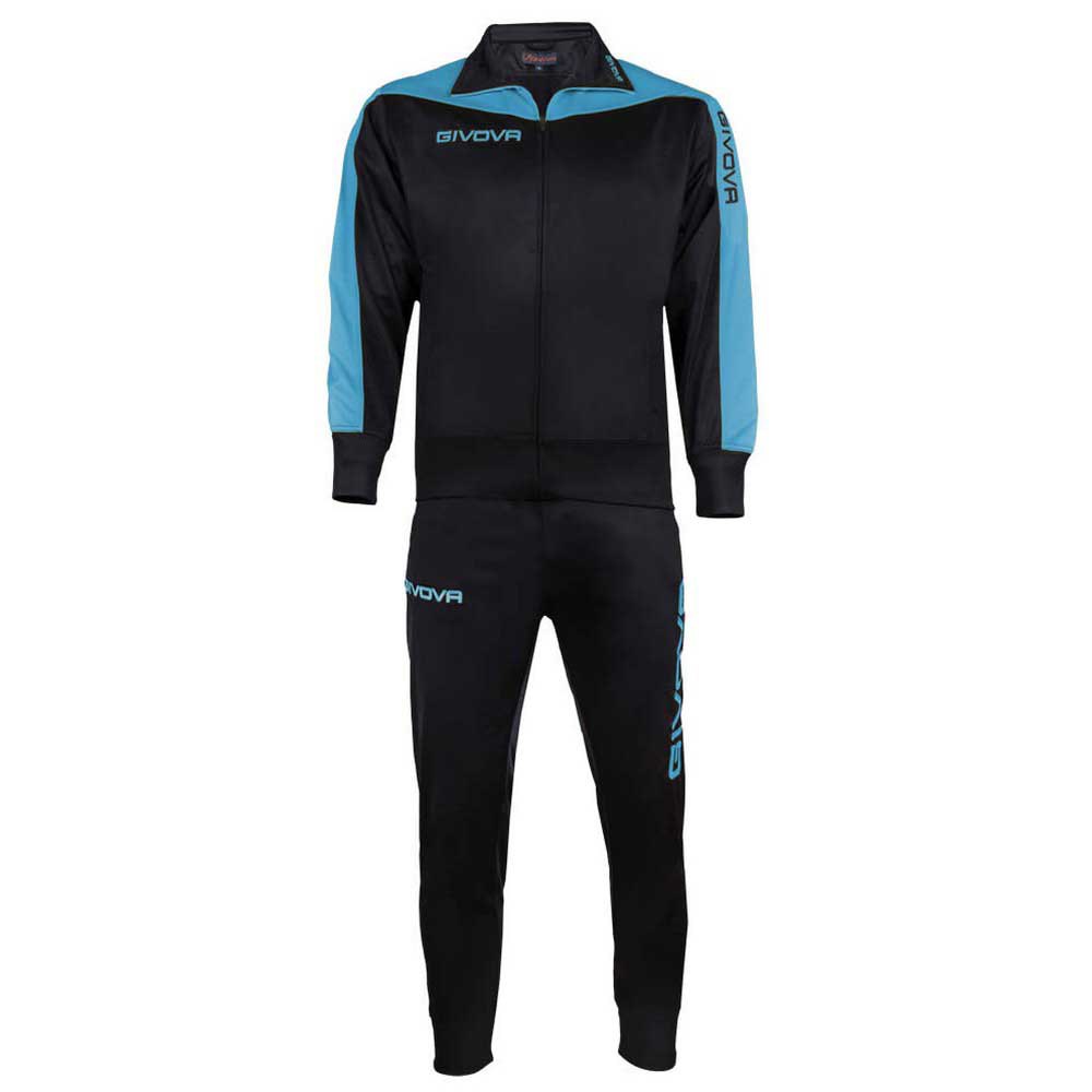 Givova Roma Tracksuit Schwarz 6-8 Years Junge von Givova