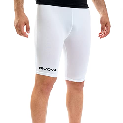 Givova Herren Skin Shorts, Bianco (Bianco), L von Givova