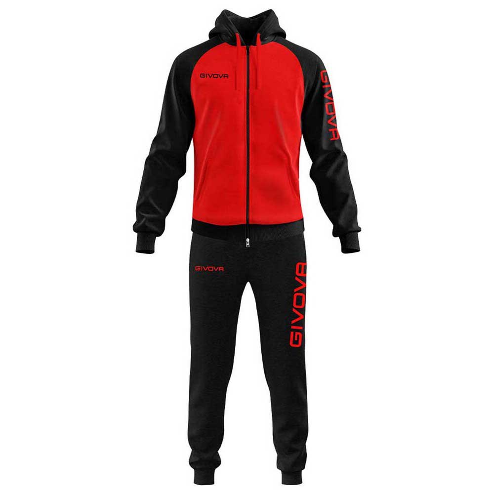 Givova Super King Track Suit Rot M Mann von Givova