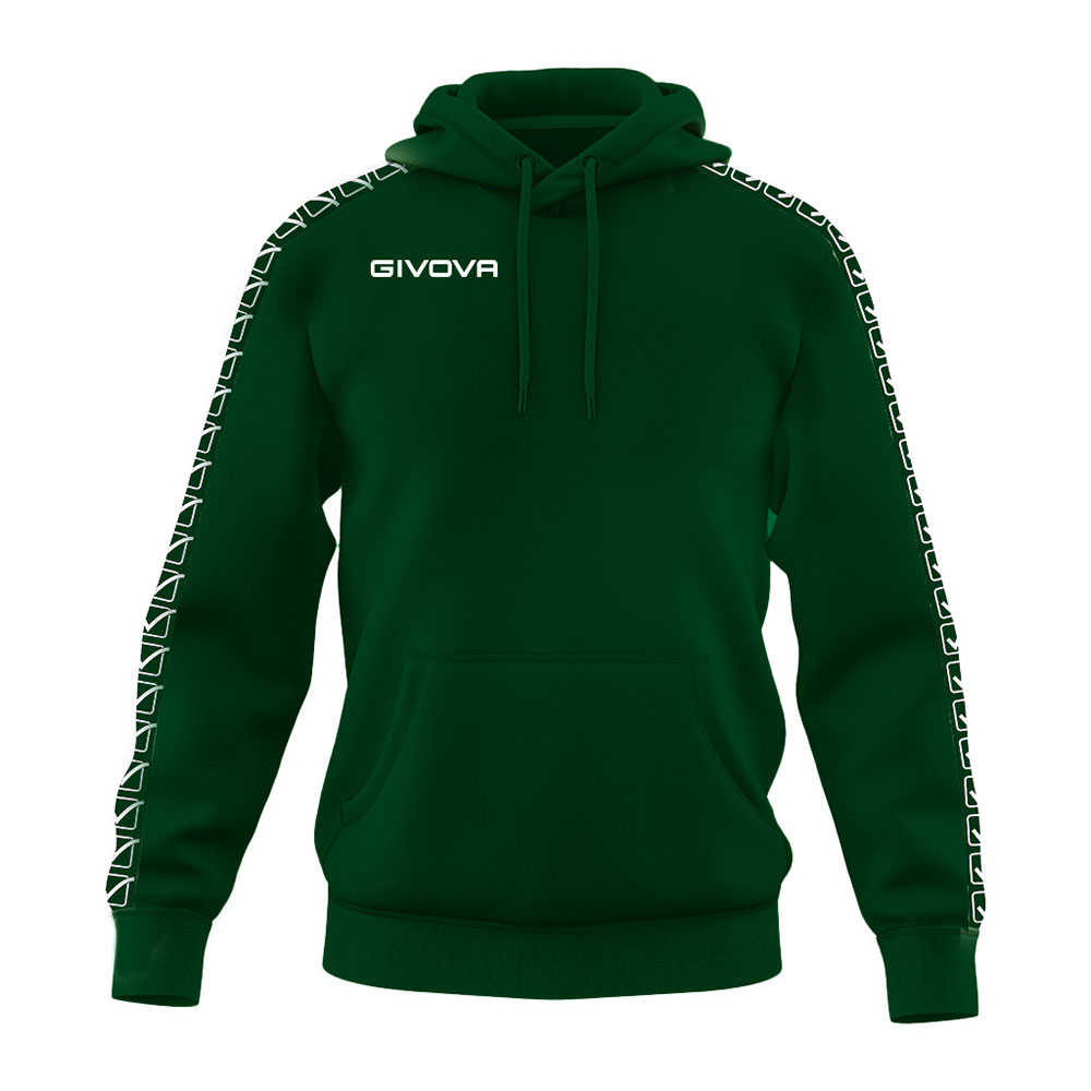Givova Terry Band Hoodie Grün 2XL Mann von Givova