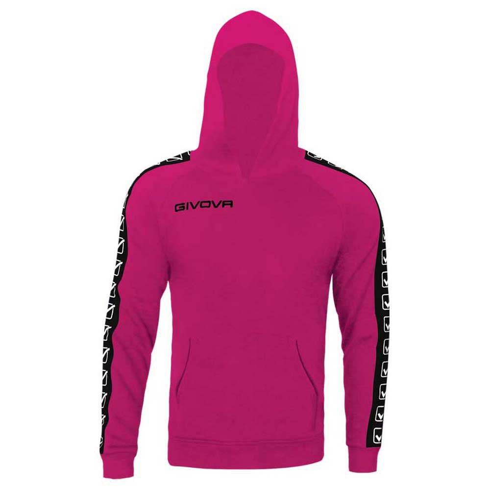 Givova Terry Band Hoodie Rosa M Mann von Givova