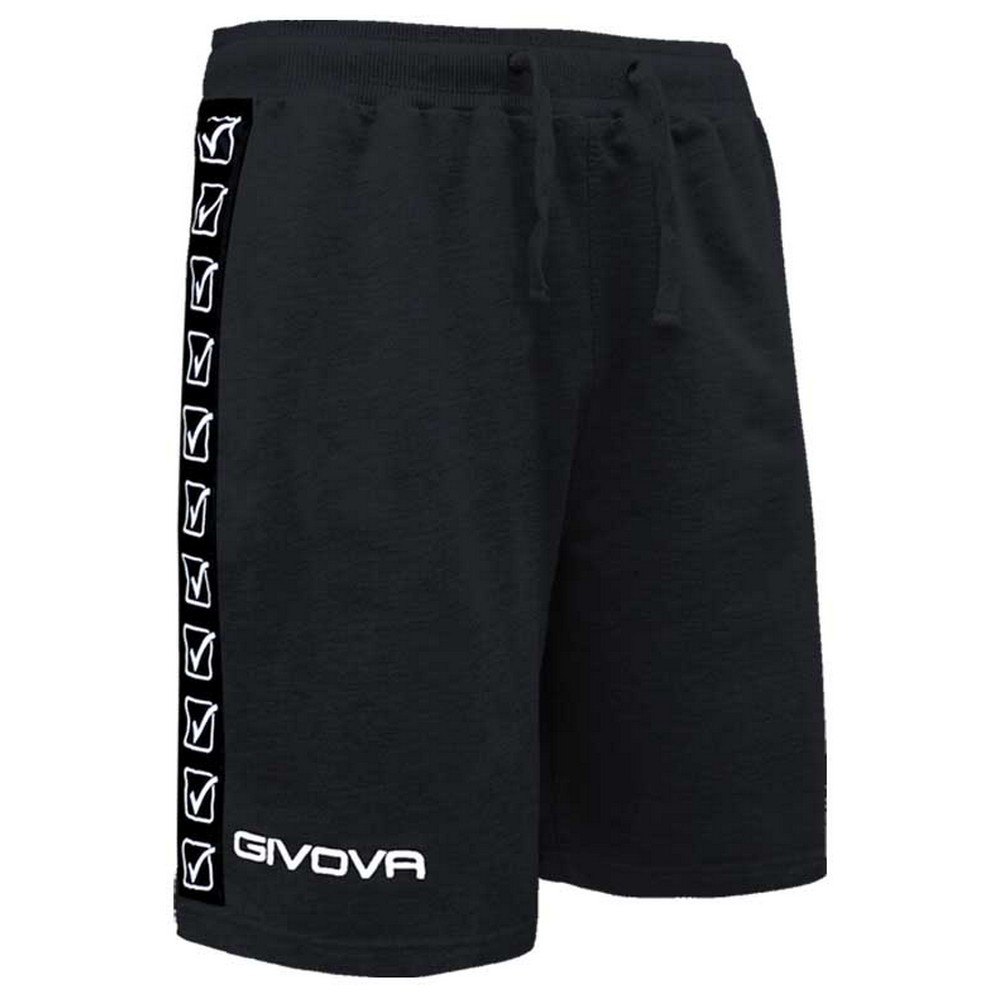 Givova Terry Band Shorts Schwarz 3XL Mann von Givova
