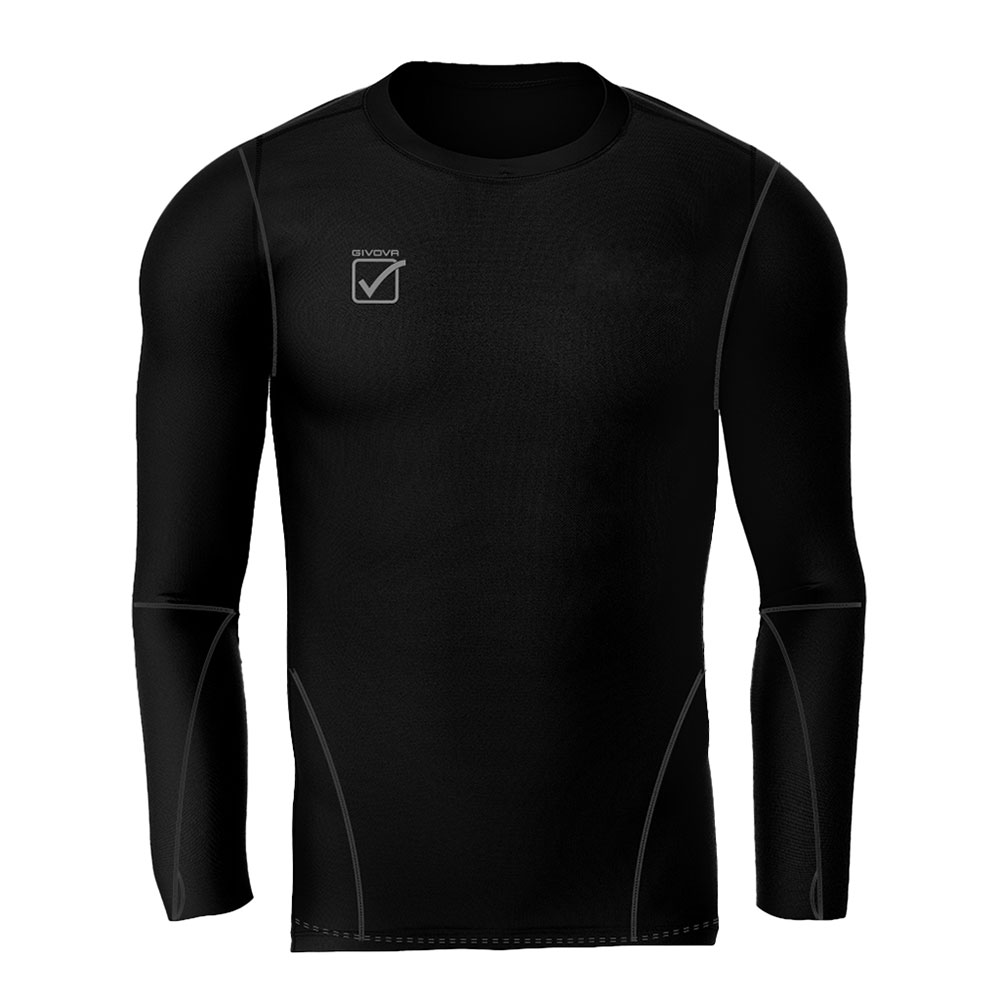 Givova Touch Long Sleeve T-shirt Schwarz S Mann von Givova