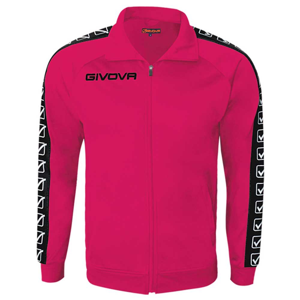 Givova Tricot Band Jacket Rosa 2XL Mann von Givova