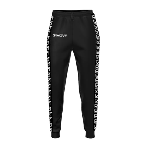 Givova Unisex Terry Band Hosen, Schwarz von Givova
