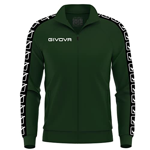 Givova Unisex Tricot Band Jacke, Militärgrün, 3XL, militär-grün von Givova