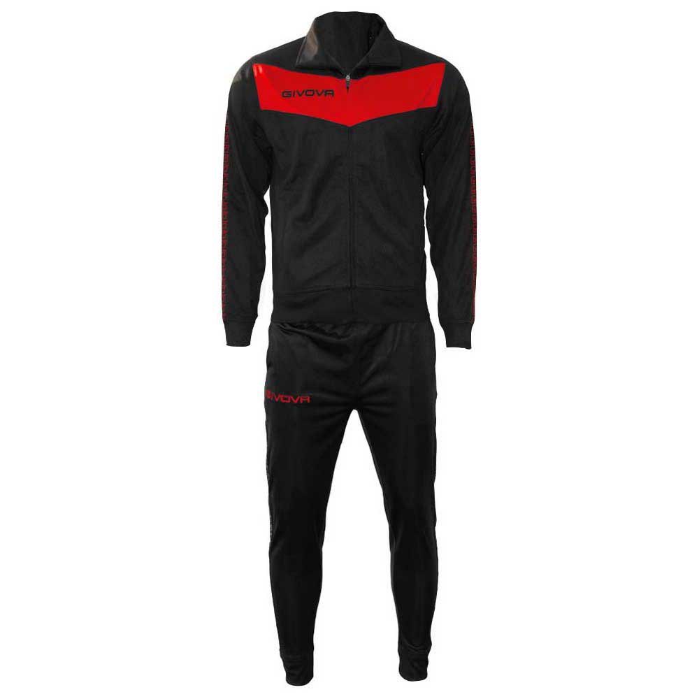 Givova Visa Track Suit Schwarz S Mann von Givova