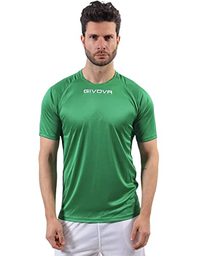 givova Herren Jefe Kurzarm Shirt, Verde, von Givova